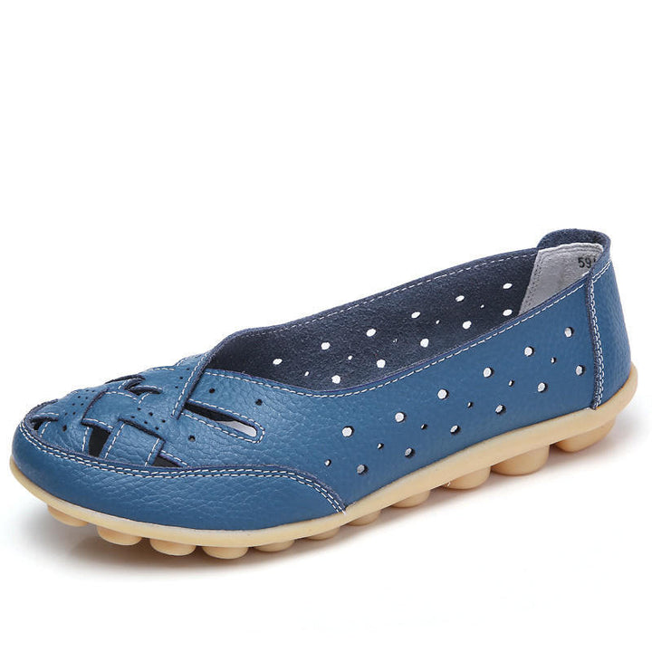 Ballerines femme grises, polyvalentes, alliant confort et style décontracté chic.