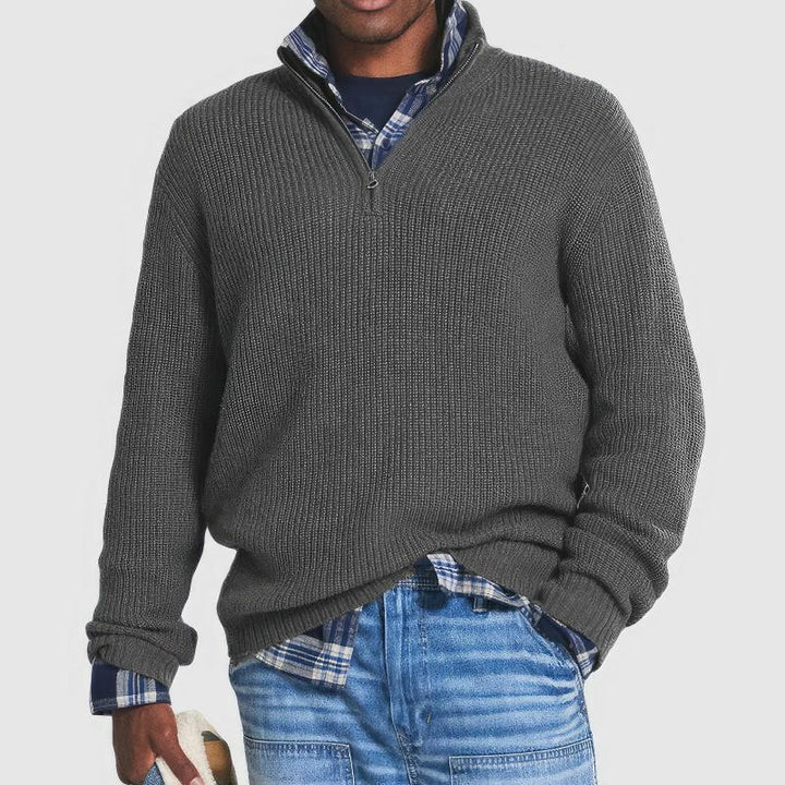 Pull mode homme, design chic et moderne, essentiel pour rester au chaud avec style cet hiver.