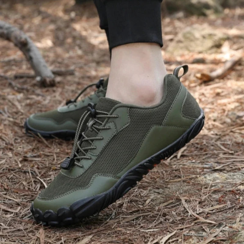 Chaussures minimalistes de marche pieds nus, légères et respirantes, pour sports et randonnée.