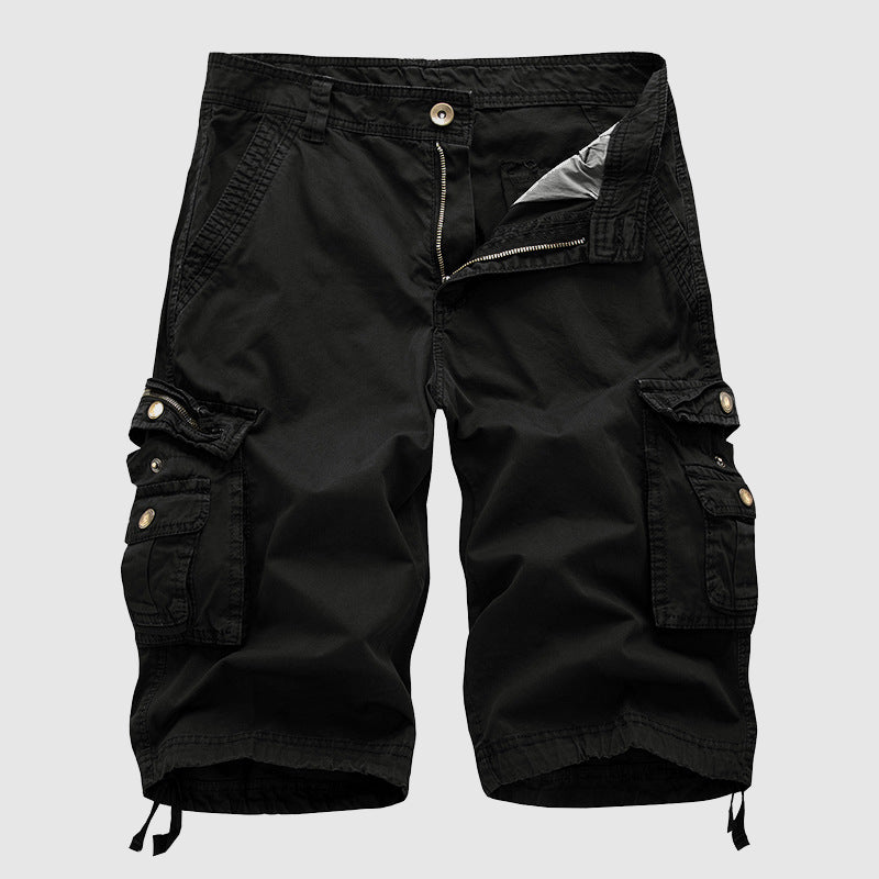Bermuda cargo polyvalent pour homme, parfait pour un look décontracté printemps/été.