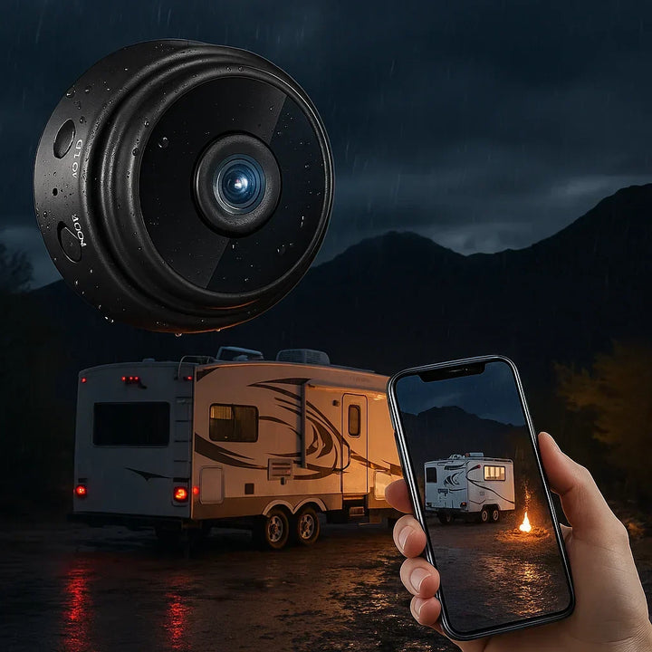 Système caméra de recul sans fil HD, vision nocturne claire. Aide au stationnement pour camion et véhicule lourd.