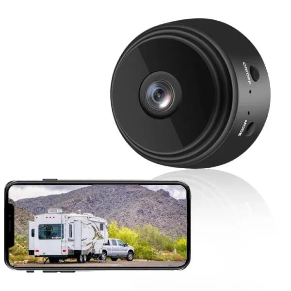 Caméra de recul étanche pour camping-car, HD sans fil, vision nocturne. Sécurité routière améliorée.