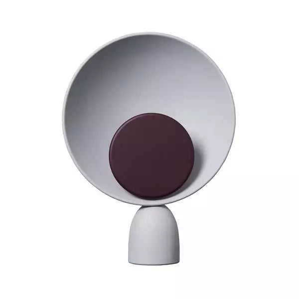 Lampe de table LED polyvalente, design bol sculptural, s'intègre au salon, chambre ou bureau moderne.