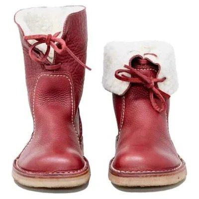 Vue détaillée des bottes d'hiver homme, imperméables et durables, conçues pour le confort par temps froid.