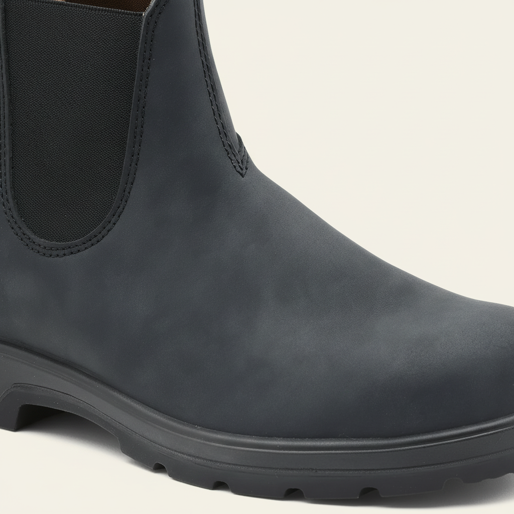 Bottines Chelsea pour hommes, design intemporel et semelle confort antidérapante pour la ville.
