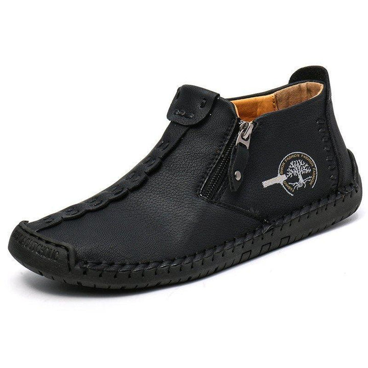 Bottines décontractées pour homme, garantissant confort et durabilité, un essentiel pour la mode automnale.