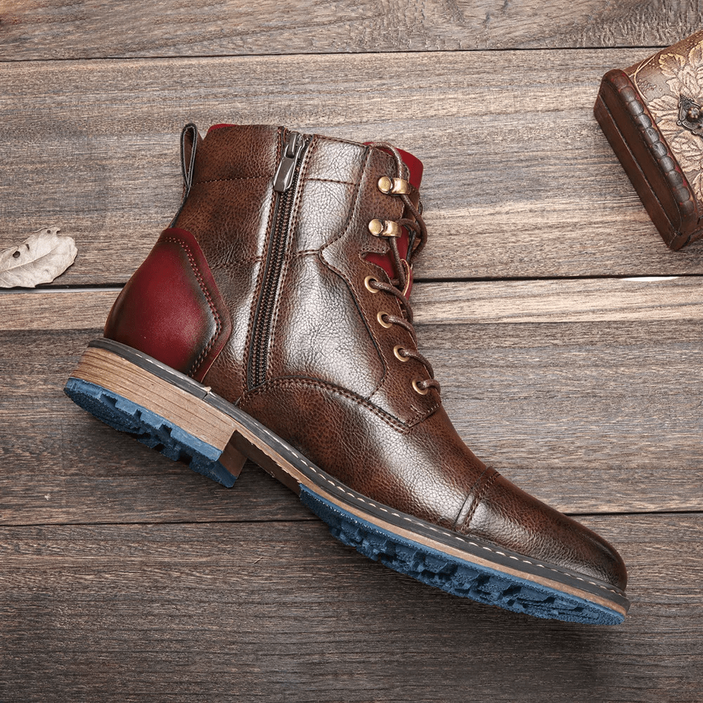 Bottines homme élégantes pour un style urbain chic. Confortables avec adhérence parfaite.