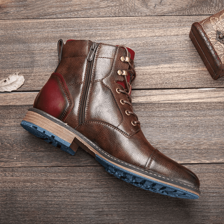 Bottines homme élégantes pour un style urbain chic. Confortables avec adhérence parfaite.