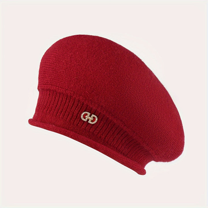 Béret femme tricoté. Ajoute une touche de style et de chaleur à toute tenue hivernale.