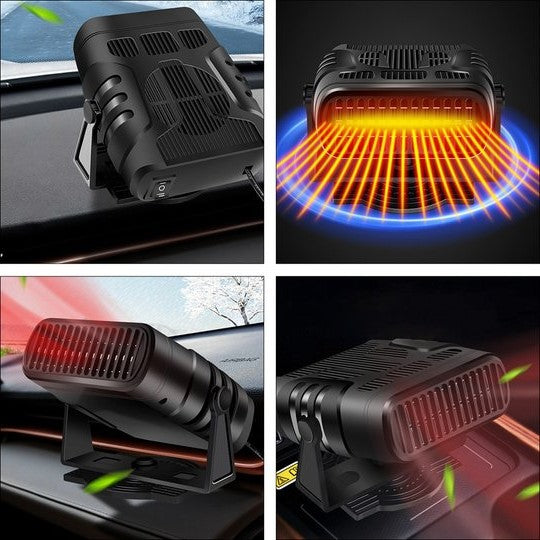 Désembueur et dégivreur rapide 12V pour pare-brise. Chauffage, ventilation et purification d'air pour voiture.
