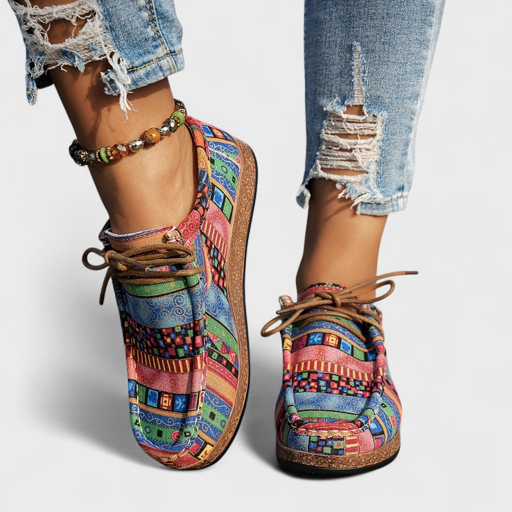 Chaussures basses confortables pour femmes, parfaites pour la marche quotidienne et un look décontracté printemps-été.