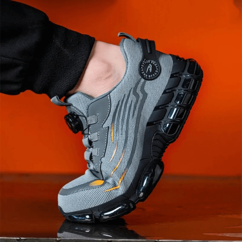 Chaussures de sécurité homme, orthopédiques, confortables, anti-fatigue, légères et antidérapantes pour le travail.