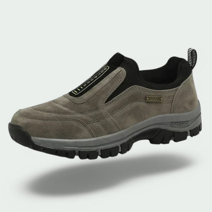 Chaussures de marche homme élégantes, orthopédiques et antidérapantes, parfaites pour les promenades quotidiennes.