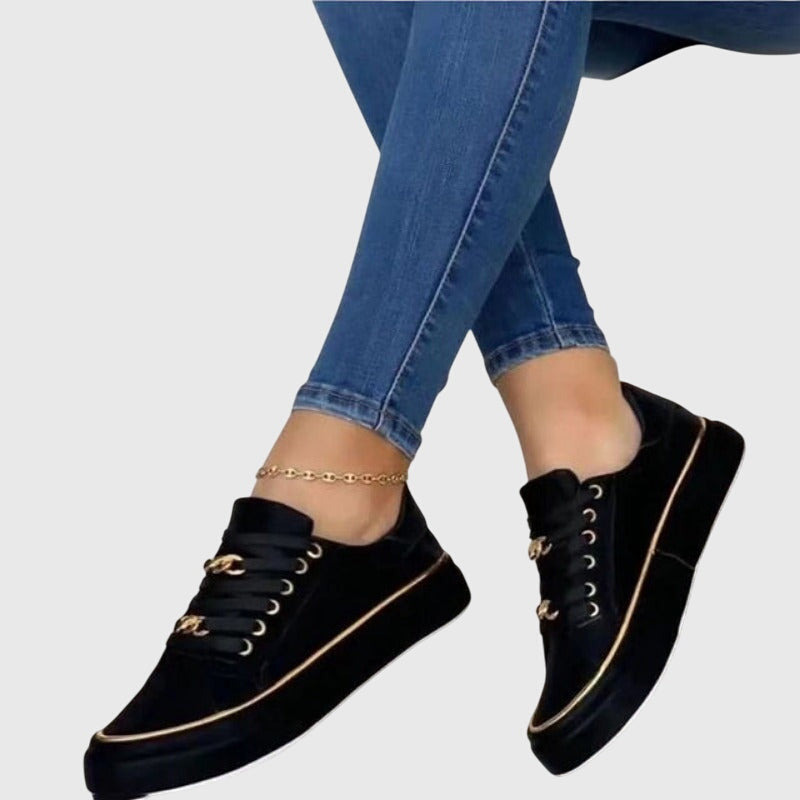 Élégantes chaussures orthopédiques femme, parfaites pour la marche et le soutien quotidien des pieds.