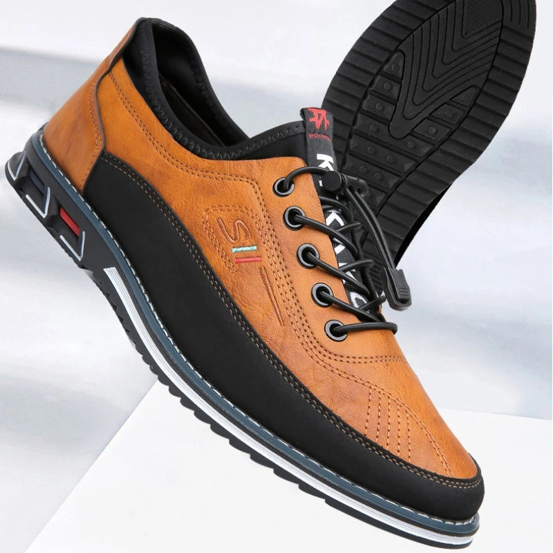 Élégantes chaussures Richelieu homme, modèle classique et confortable. Idéales pour une tenue habillée ou de travail.
