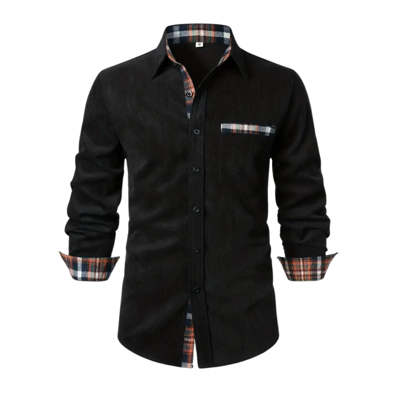 Chemise homme décontractée confortable, manches longues. Coupe classique, vêtement casual élégant pour mode masculine.