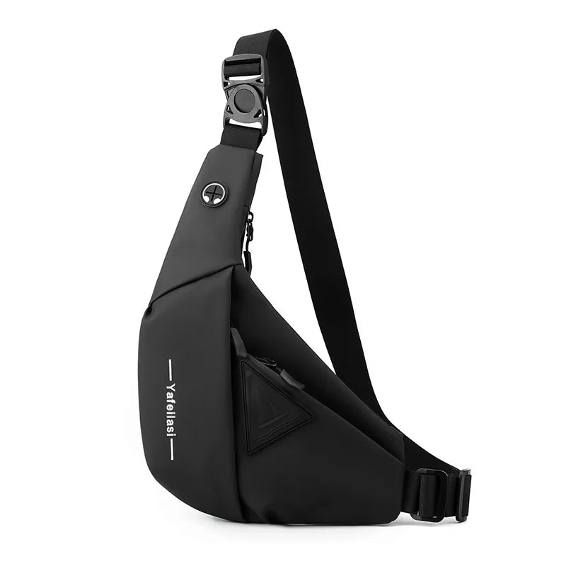 Sac bandoulière homme élégant, parfait pour voyage ou usage quotidien.