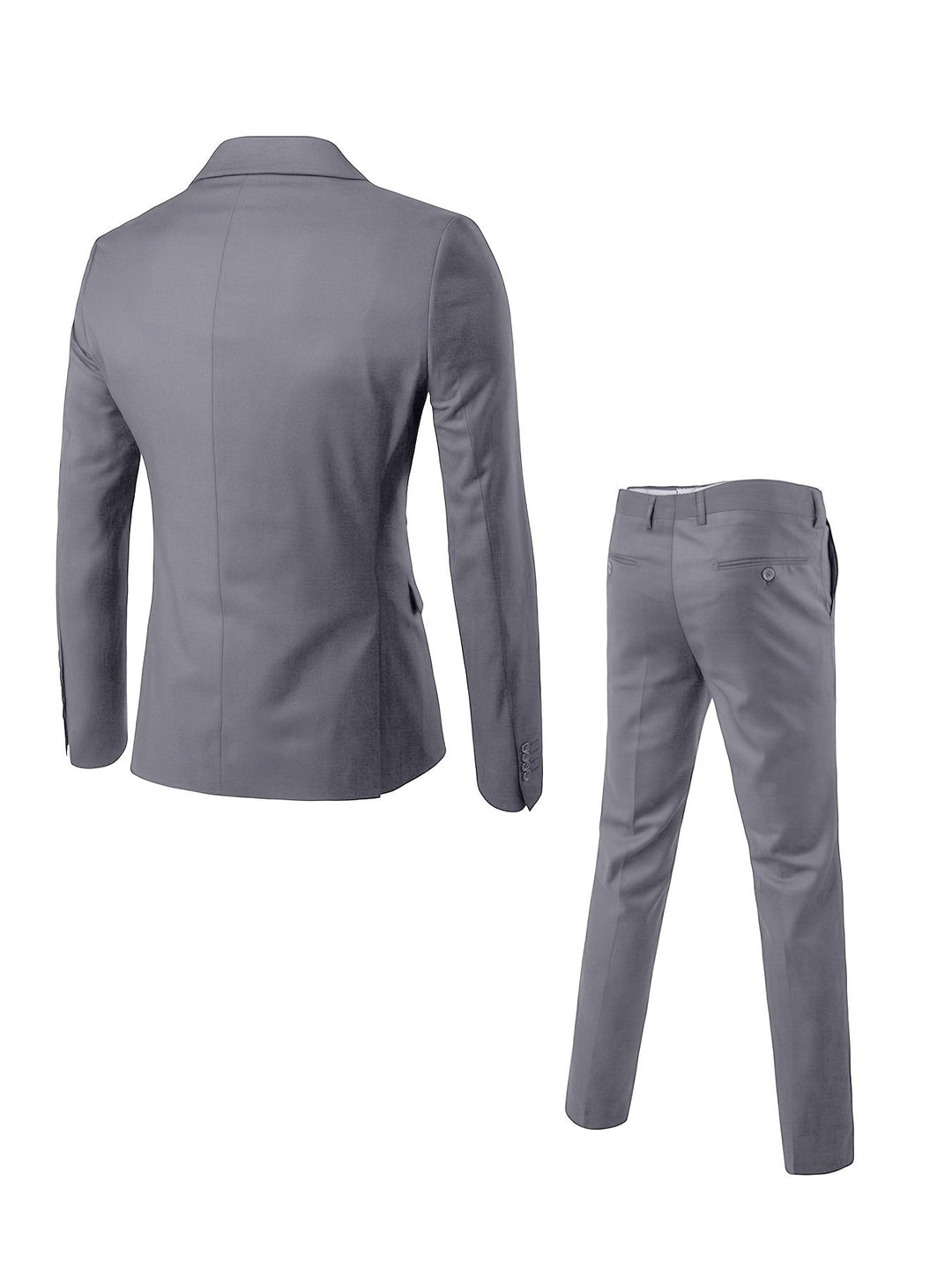 Tenue formelle homme, costume slim fit moderne, idéal pour soirées élégantes et occasions spéciales.