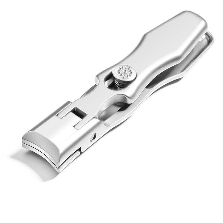 Coupe-ongles premium unisexe en acier carbone pour ongles épais et durs, idéal manucure et pédicure.