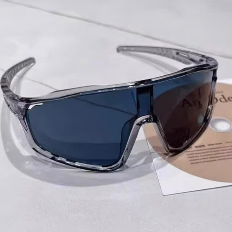 Lunettes de sport photochromiques unisexe pour cyclisme et course, protection UV optimale.