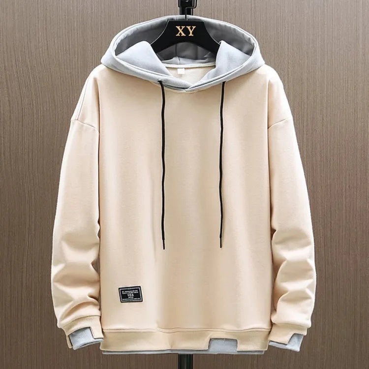 Hoodie homme décontracté, tissu doux, capuche ajustable. Confort optimal, style casual polyvalent pour le quotidien.