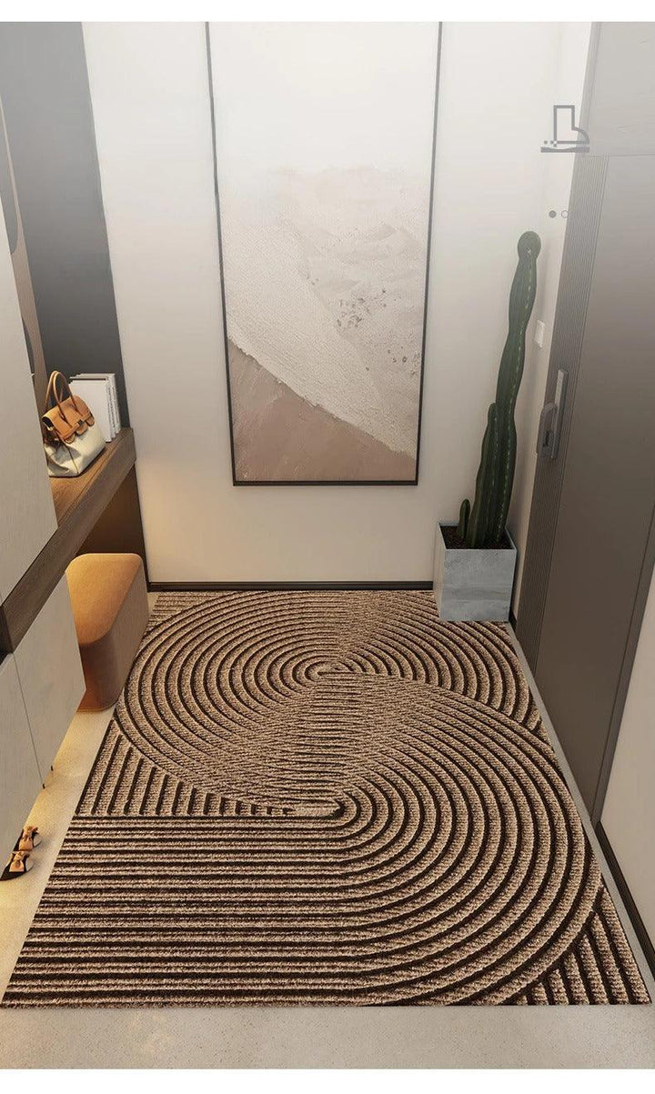 Paillasson d'entrée durable et moderne, idéal pour accueillir vos invités.