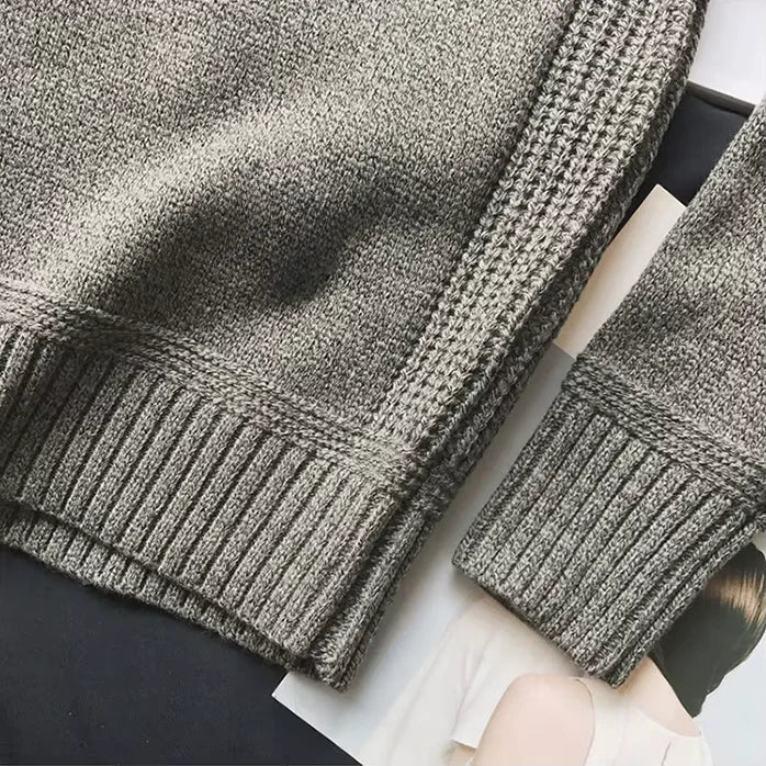 Chandail homme polyvalent et stylé, en maille douce, parfait pour le quotidien et les occasions élégantes.