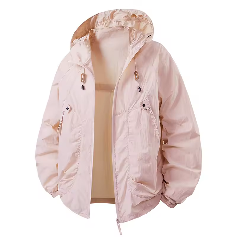 Veste polyvalente unisexe, parfaite pour le style urbain ou la randonnée printanière.