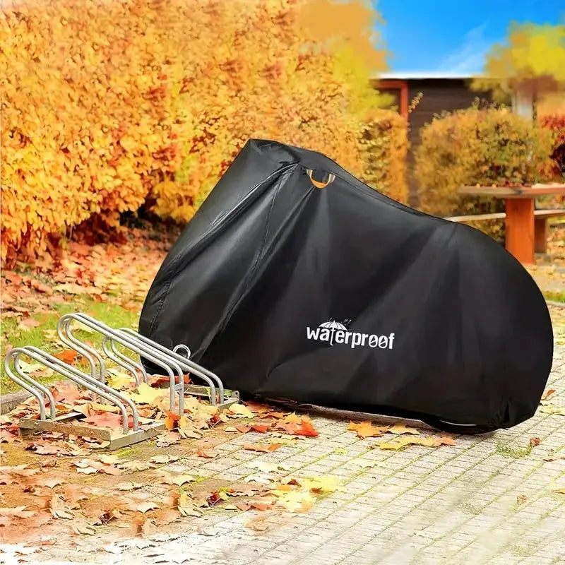 Couverture vélo résistante aux intempéries, accessoire essentiel pour protéger votre bicyclette en extérieur.