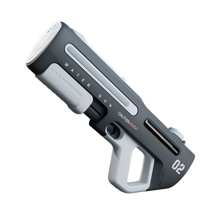 Jouet d'été aquatique : pistolet électrique avec lumières LED, parfait pour la piscine et l'extérieur.