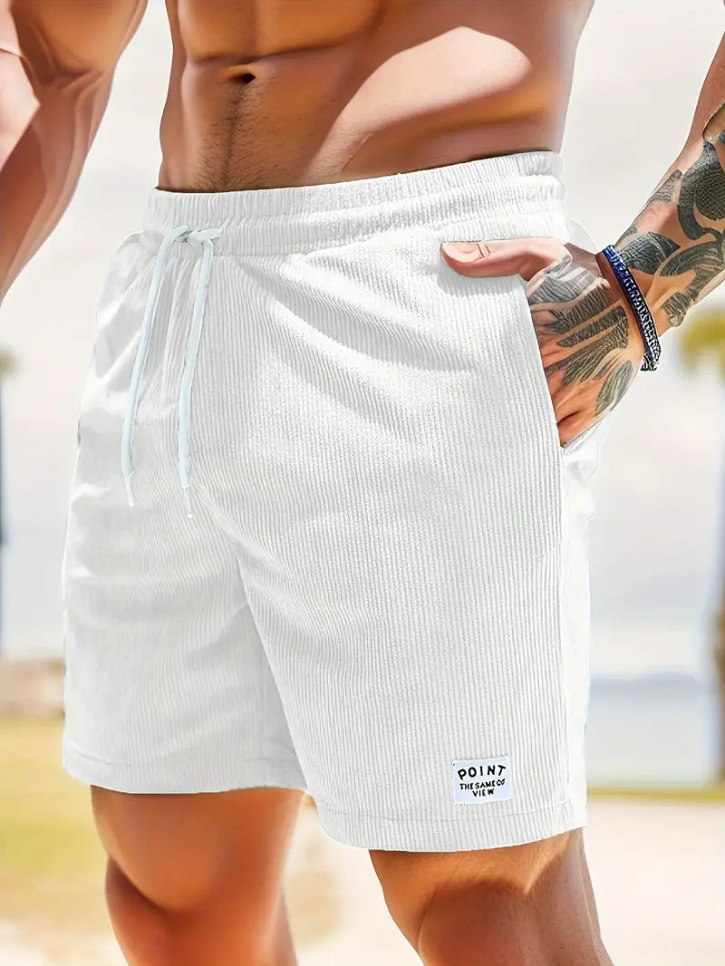 Short de plage homme, style intemporel et séchage efficace.