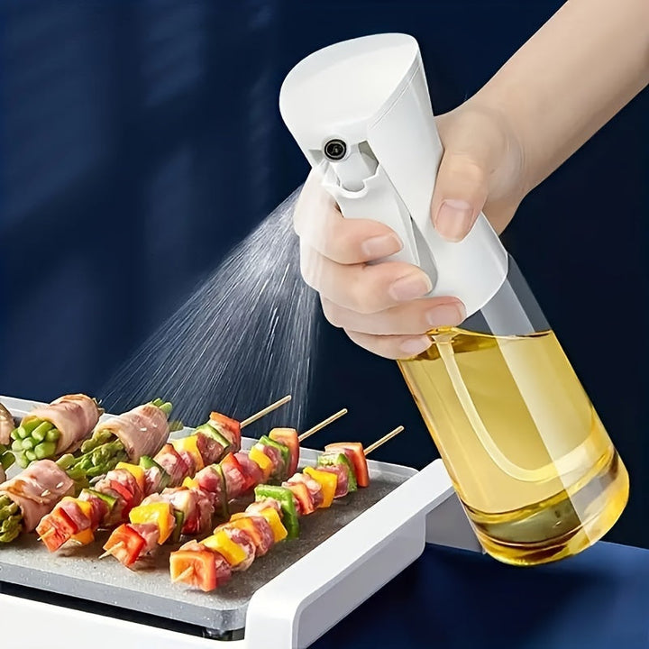 Pulvérisateur d'huile GREASEJET 220ml pour cuisine et BBQ, application précise sans désordre.