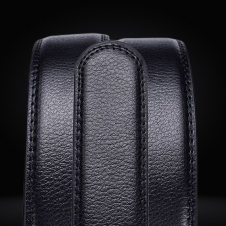 Ceinture pour hommes, style classique et automatique, idéale pour un look élégant et un confort ajustable.