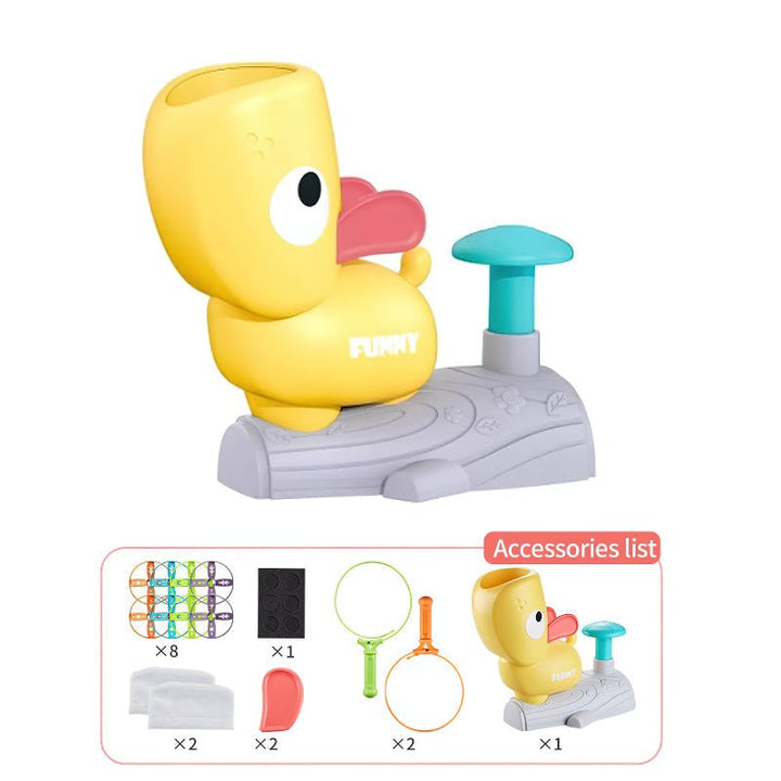 Cadeau parfait: jouet frisbee lanceur pour enfants, jeu d'extérieur stimulant l'activité physique.