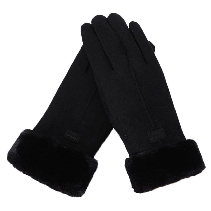 Gants d'hiver pour femme, ultra-chauds et douillets, avec fonction tactile pour rester connectée au froid.