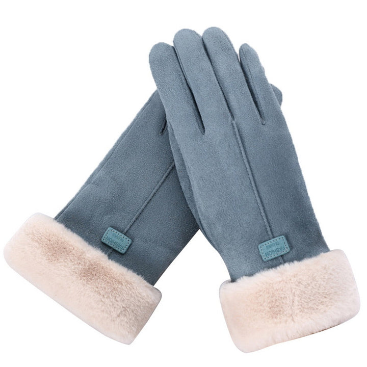 Superbe idée cadeau pour femme : gants tactiles douillets et chauds, parfaits pour affronter l'hiver.