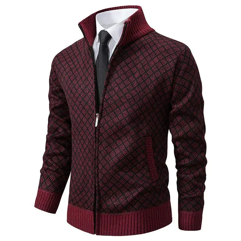 Gilet bleu marine sans manches professionnel pour homme, parfait pour le bureau et les occasions d'affaires.