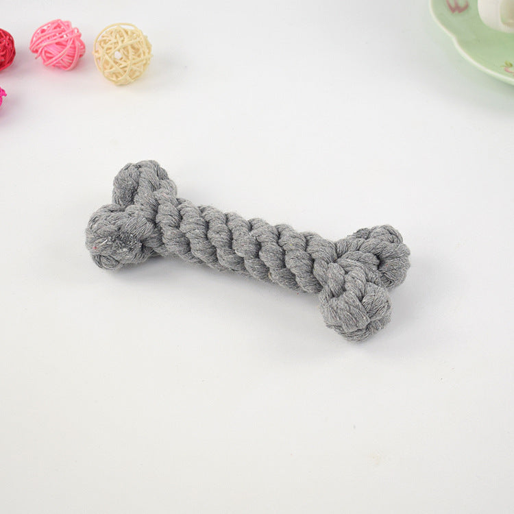 Corde à mâcher durable pour chiens, favorise la santé dentaire et aide au nettoyage des dents efficacement.