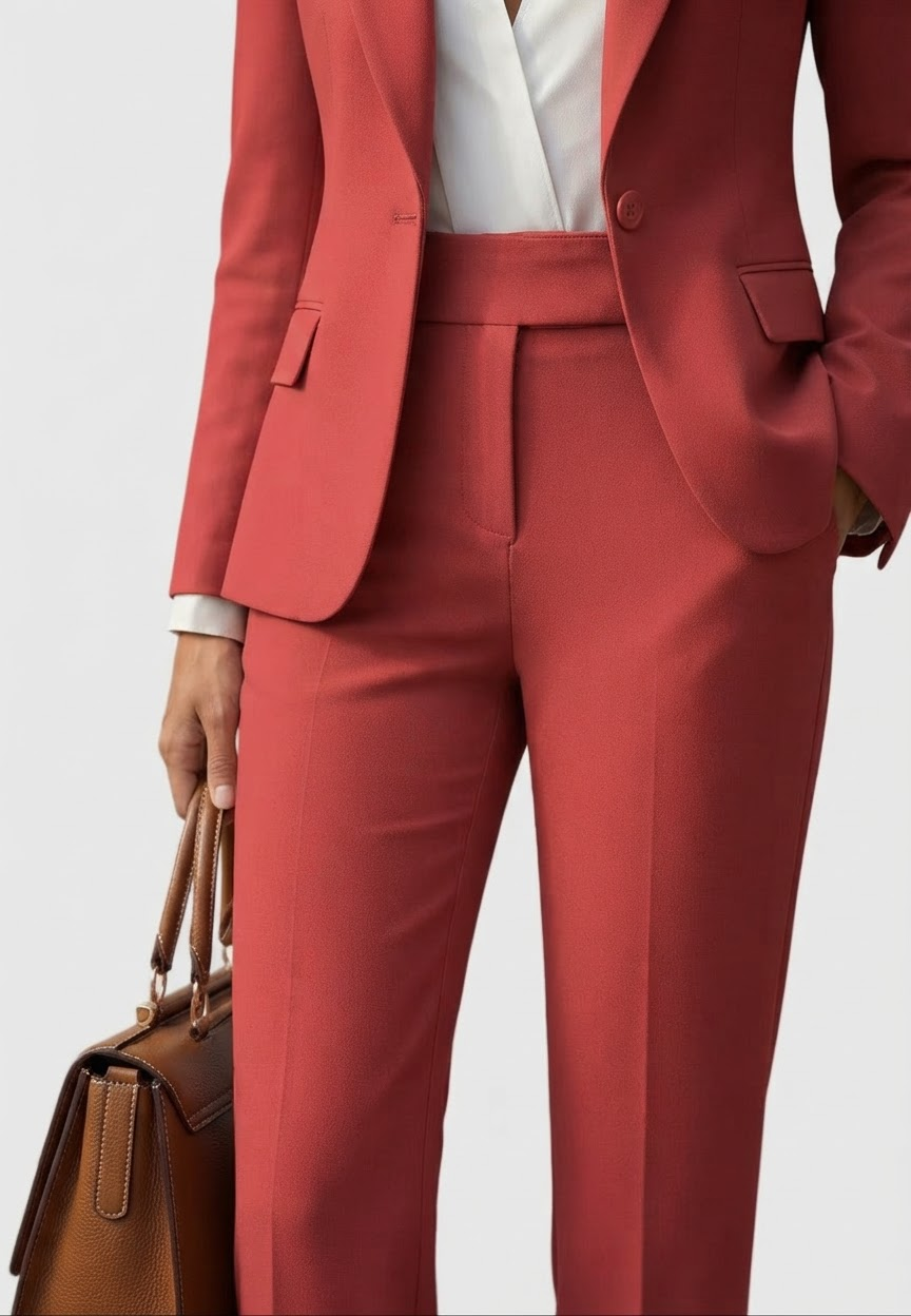 Tailleur pantalon femme Eleonor, ensemble blazer chic pour une mode élégante et intemporelle.