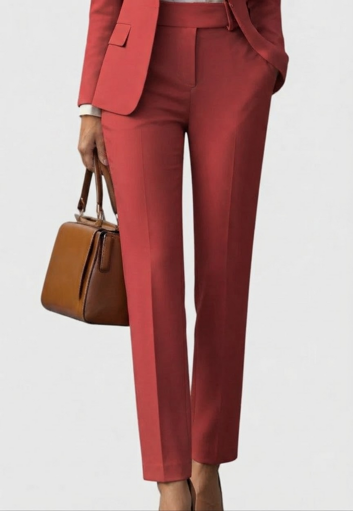 Ensemble blazer et pantalon Eleonor, costume femme moderne et confortable.