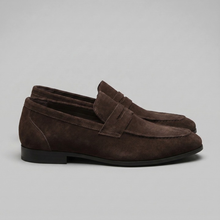 Chaussures décontractées homme, mocassins Penny avec semelle confortable, faciles à porter.