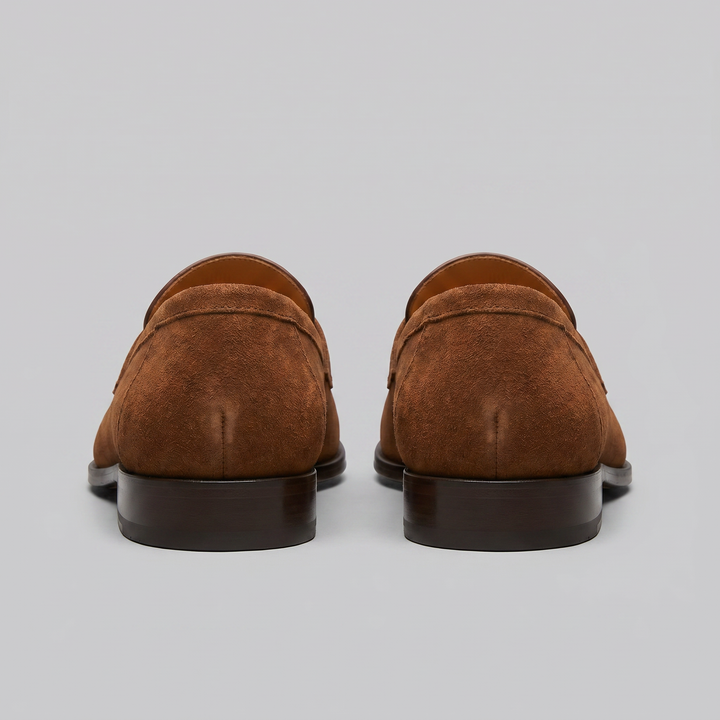 Chaussures homme élégantes, mocassins Penny en cuir lisse, un must-have pour le dressing masculin.