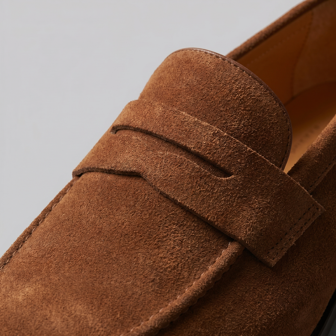 Faciles à enfiler : mocassins homme, des penny loafers pour un confort immédiat et un style chic.