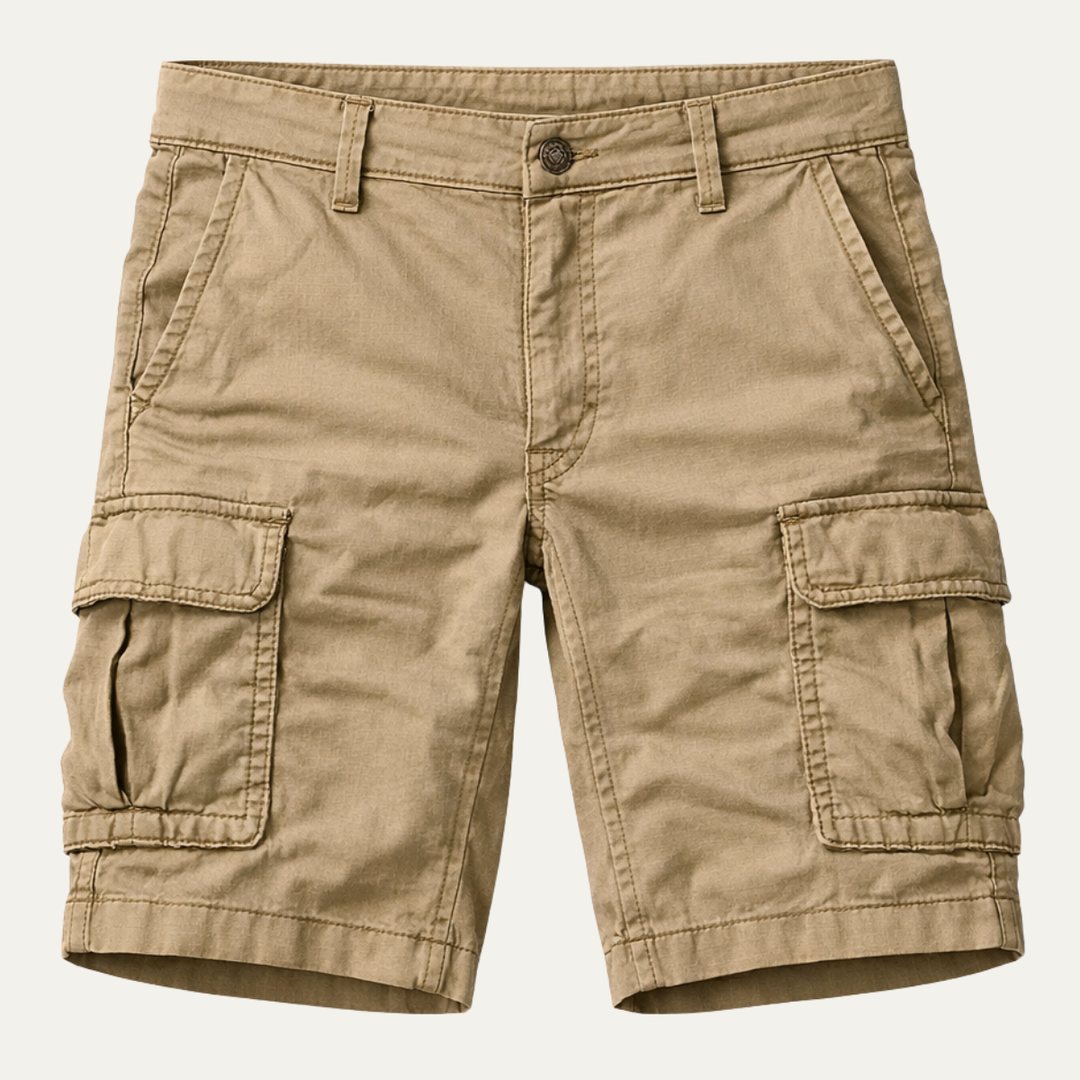Short cargo décontracté pour homme, confortable et stylé, parfait pour vos activités estivales et l'extérieur.