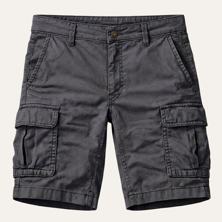 Short cargo homme pour l'aventure, le voyage ou le quotidien, avec poches sécurisées et zip, très pratique.