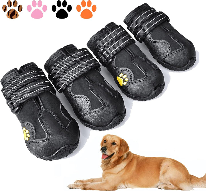 Bottines chien toutes saisons, protection durable des pattes contre la chaleur, le froid et l'abrasion.