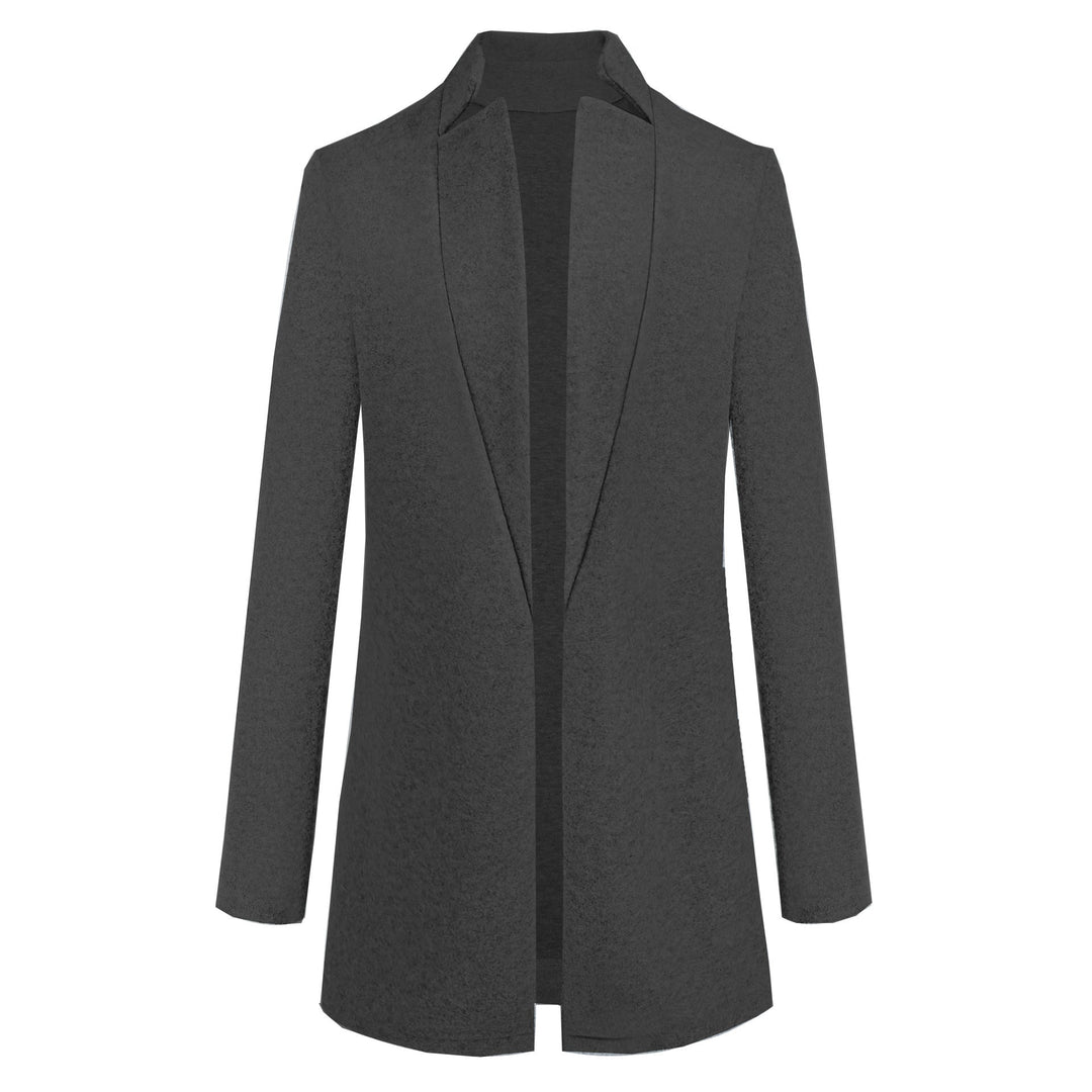 Manteau femme rouge vin col montant, coupe ajustée élégante. Veste cintrée pour l'automne et l'hiver.
