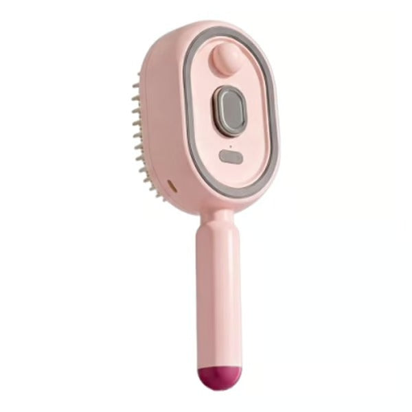 Peigne massant électrique portable pour le soin du cuir chevelu, idéal pour la relaxation et la stimulation.