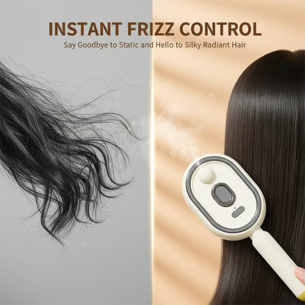 Peigne électrique massant le cuir chevelu pour une détente optimale et un bien-être capillaire profond.