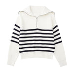 Beige/Rayures noires